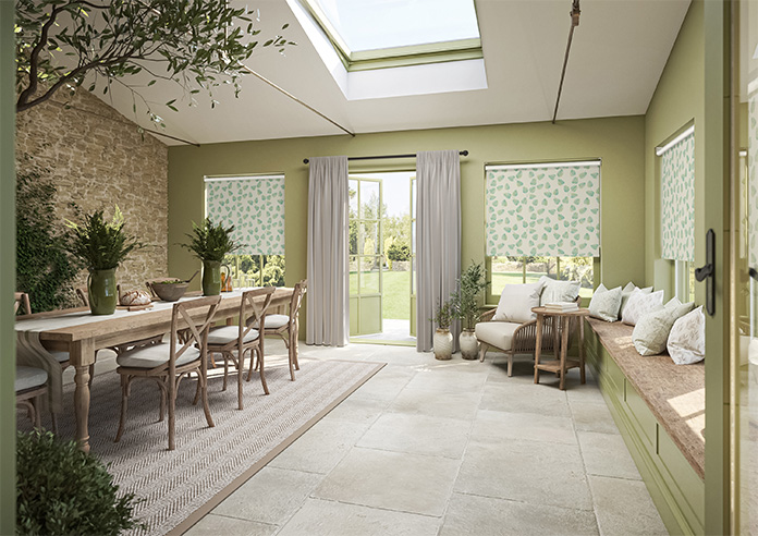 Alessio, Green Jewel - Roller Blind - Image 7